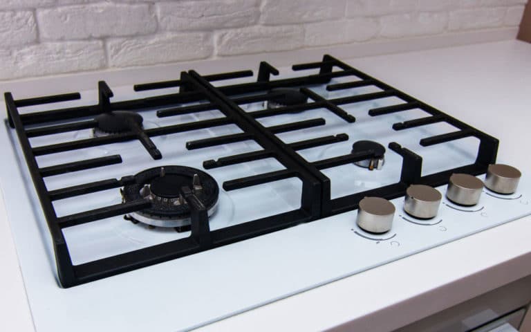 White Gas Stove — Plumbers in Mittagong, NSW